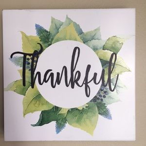 Wall Art Frame “Thankful”